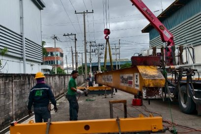 งานเปลี่ยนชุดคานล้อ