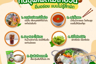 เทคนิคกินบุฟเฟ่ไม่ให้อ้วน