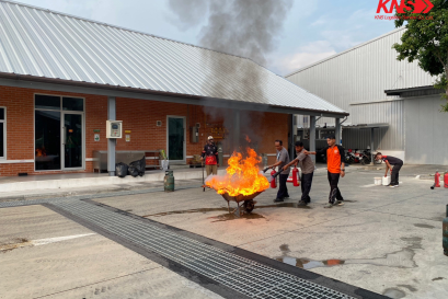 การอบรมดับเพลิงขั้นต้น และ ฝึกซ้อมอพยพหนีไฟประจำปี 2023