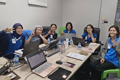 ภาพบรรยากาศ  การ Review เอกสารระบบ ISO/IEC 17025