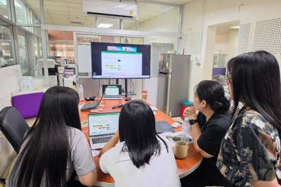 ภาพกิจกรรมการให้คำปรึกษา พัฒนาระบบ ISO/IEC 17025 ให้กับห้องปฏิบัติการจุลชีววิทยา