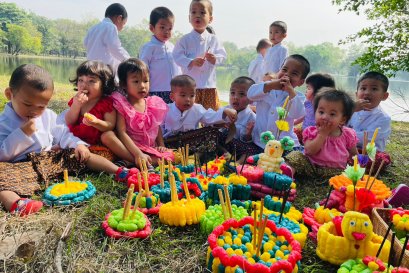 พาเด็กๆ บ้านทานตะวัน มาลอยกระทง