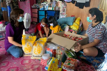 ขอความช่วยเหลือเด็กพิการและยากจนในชุมชนแออัด