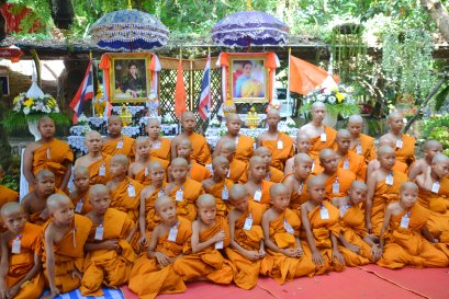 มูลนิธิเด็ก ร่วมกับวัดโพธิวงศาราม จัดบรรพชาสามเณรภาคฤดูร้อนประจำปี ๒๕๖๖ วันที่ ๒ เมษายน ๒๕๖๖