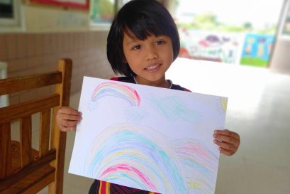 จะวัยไหนศิลปะก็เป็นสิ่งมหัศจรรย์สำหรับเด็กๆ เสมอ