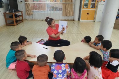 " ห้องเรียนรู้ " บ้านทานตะวัน