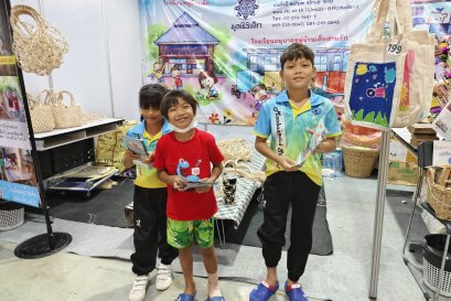 น้องๆ โรงเรียนหมู่บ้านเด็ก เชิญชวนร่วมกิจกรรมงานมหกรรมหนังสือระดับชาติ ครั้งที่ 28