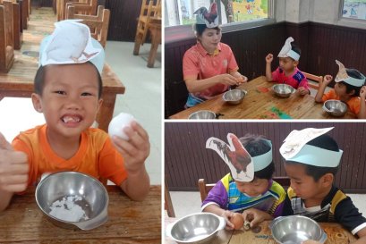 ไข่ต้ม อาหารมากคุณค่า วันนี้ครูต่ายจะพาเด็กๆ มาทำไข่ต้มกันคะ