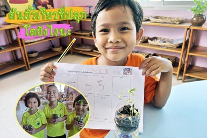 ห้องเรียนโรงเรียนอนุบาลหมู่บ้านเด็กสานรัก