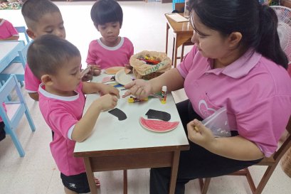 มาทำ ไดโนเสาร์จานกระดาษ กันเถอะ