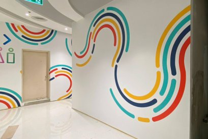 งานอินทีเรียสั่งพิมพ์ลาย พิมพ์สวย คมชัด ใช้งานได้ยาวนาน 5ปีขึ้นไป ด้วยวัสดุ "อินทีเรียฟิล์ม"