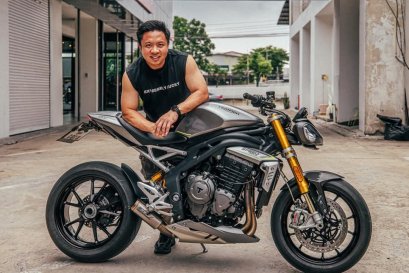 Triumph Speed Triple 1200 RS  The Powerhouse from the UK.