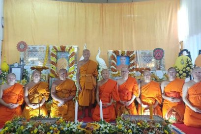 คณะสงฆ์วัดสระเกศ ราชวรมหาวิหารพร้อมทั้งพุทธบริษัท ได้เดินทางร่วมทำบุญอุทิศถวาย ในการพิธีบำเพ็ญกุศลศพ พระครูประโชติรัตนานุรักษ์ อดีตเจ้าอาวาสวัดรัตนานุภาพ