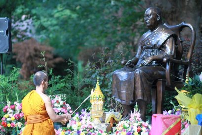 องค์กรพระธรรมทูตไทย ร่วมกับวัดพุทธารามลีดส์ บำเพ็ญกุศลอุทิศถวายเจ้าประคุณสมเด็จพระพุฒาจารย์ ในวาระครบ ๓ ปี