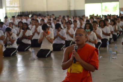 ค่ายอบรมคุณธรรม จริยธรรม โรงเรียนช่องแมววิทยาคม อ.ลำทะเมนชัย จ.นครราชสีมา