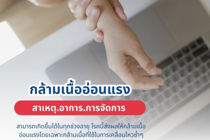 กล้ามเนื้ออ่อนแรง