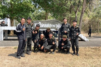 เข้ารับการฝึกภาคสนามประจำปี ๒๕๖๖ 