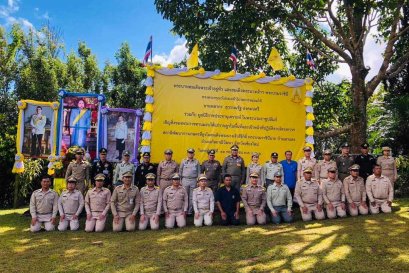 เข้าร่วมต้อนรับ นายพลากร สุวรรณรัฐ องคมนตรี และคณะผู้ติดตาม 