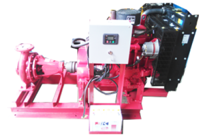 งานประกอบแท่นปั๊ม+เครื่องยนต์