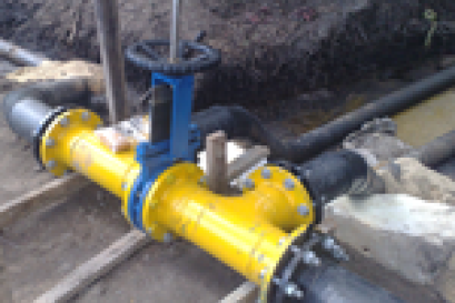 งานเดินท่อ PE