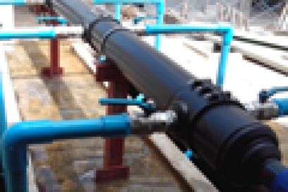 งานติดตั้งระบบเติมอากาศบ่อน้ำเสีย