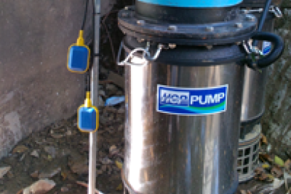 งานติดตั้งปั๊มจุ่ม HCP ขนาด12นิ้ว 4 ตัวพร้อมทางส่ง