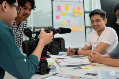 เปลี่ยนไอเดียให้ปัง! ทีมวิดีโอมืออาชีพพาธุรกิจคุณทะยานสู่ความสำเร็จ