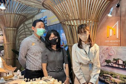  บูธ GRID ARCHITEC เสร็จเรียบร้อย"BH14"
