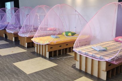 มาตรการ FAI จัดศูนย์พร้อมดูแล 110 เตียง ผ่านมาตรฐานการจัดตั้งจาก สำนักงานแรงงานจังหวัดสมุทรสาคร