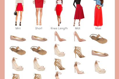 การ Match รองเท้า กับ ระดับความยาวกระโปรงให้ Chic