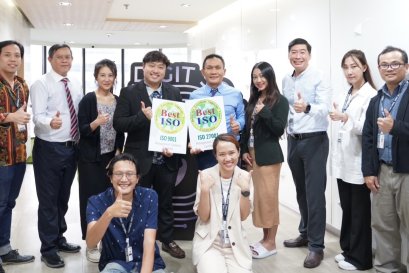 ปี 2566 : บริษัท ดิจิท โซล จำกัด ได้รับการรับรองระบบมาตรฐาน ISO27001:2022 และ ISO9001:2015