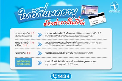 ใบขับขี่หมดอายุมีค่าปรับหรือไม่? ต้องต่ออายุภายในกี่วัน?