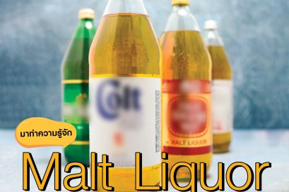  Malt Liquor แตกต่างจากเบียร์อย่างไร?