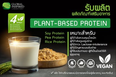 โปรตีนจากพืช Plants Protein ตัวช่วยการควบคุมน้ำหนัก