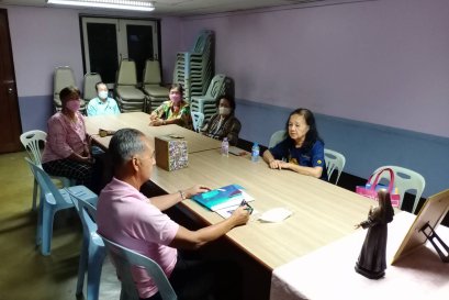 ชมรมผู้สูงอายุวัดแม่พระมหาทุกข์ ท่าม่วง ประชุมประจำเดือนธันวาคม