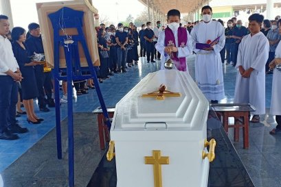 มิสซาปลงศพ มารีอาวิไล  กิจเจริญ