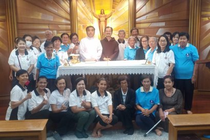 เข้าเงียบฟื้นฟูจิตใจพลมารีย์ เขตเหนือที่บ้านโป่ง