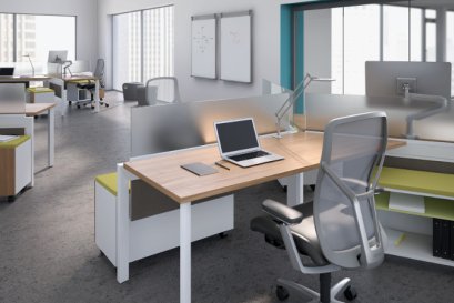 ของบนโต๊ะทำงานน้อยชิ้นก็ยิ่งผ่อนคลาย