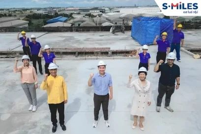 เอส ไมล์ กรุ๊ป ทำพิธียกเสาเอก โครงการ Maybis Hotel