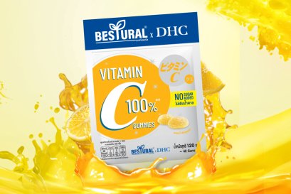 Bestural x DHC Vitamin C Gummies – Yuzu (No Sugar Added)