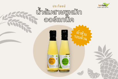 ประโยชน์น้ำส้มสายชูหมัก benefits of fermented vinegar