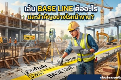 เส้น Base Line คืออะไร และสำคัญอย่างไรหน้างาน?