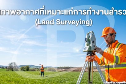 สภาพอากาศที่เหมาะแก่การทำงานสำรวจ (Land Surveying)