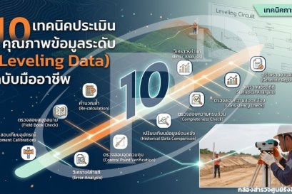 10 เทคนิคประเมินคุณภาพข้อมูลระดับ (Leveling Data) ฉบับมืออาชีพ