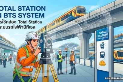 Total Station ในระบบรถไฟฟ้าบีทีเอส (BTS) 