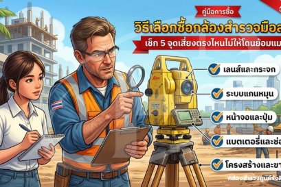 วิธีเลือกซื้อกล้องสำรวจมือสอง เช็ก 5 จุดเสี่ยงตรงไหนไม่ให้โดนย้อมแมว?