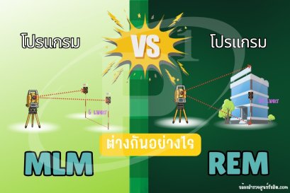โปรแกรม MLM vs REM ในกล้องสำรวจต่างกันตรงไหน
