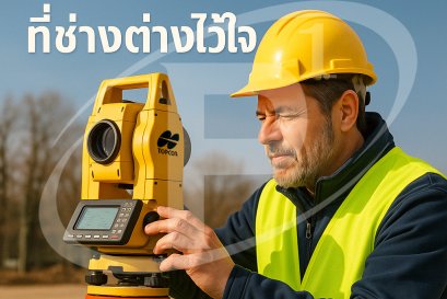 กล้อง TOPCON ที่ช่างต่างไว้ใจ