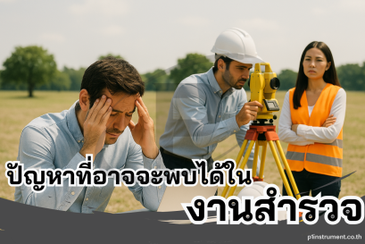 เตรียมตัวรับมือ !! 6 ปัญหาที่อาจจะพบได้ในงานสำรวจ 