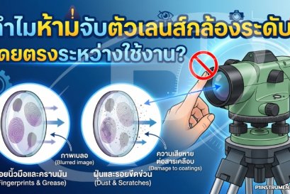 ทำไมห้ามจับตัวเลนส์กล้องระดับโดยตรงระหว่างใช้งาน?